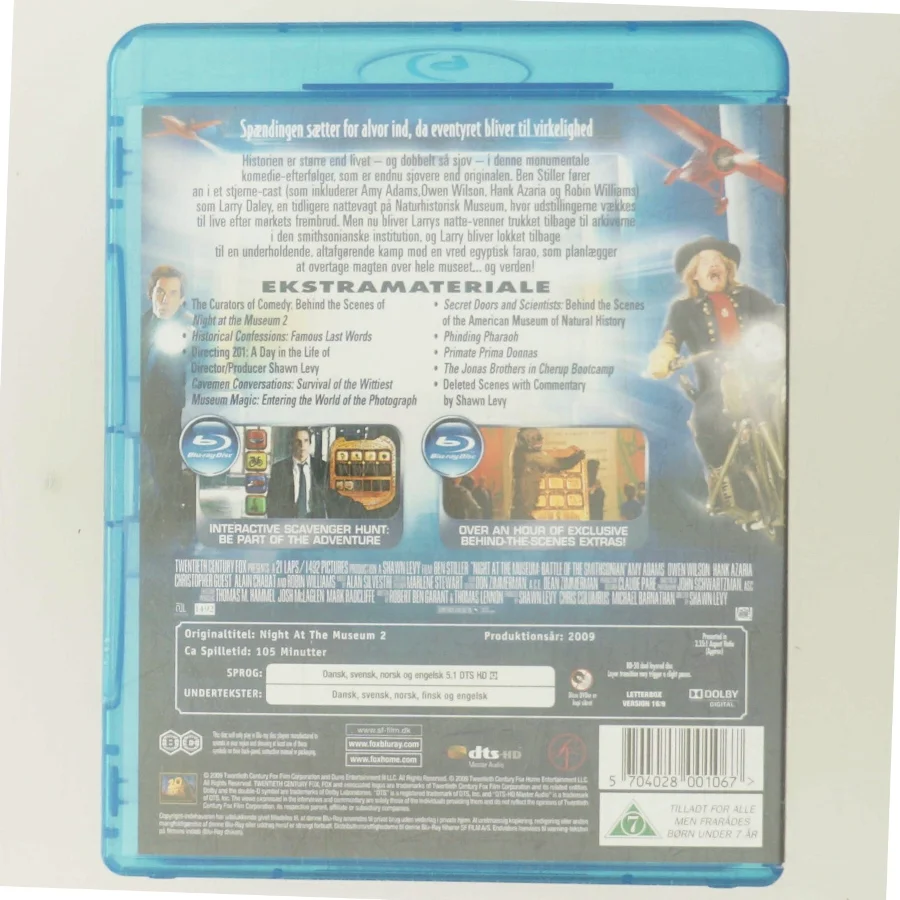 Nat på museet 2 med Ben Stiller (DVD)