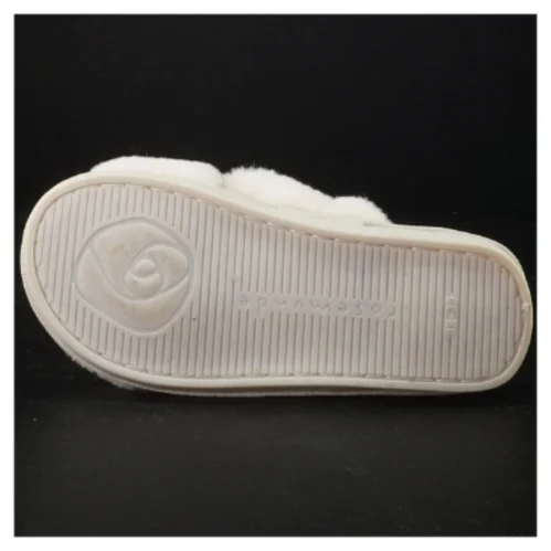 Hvide plyssandaler fra Rosemunde (str. 38 til 39)