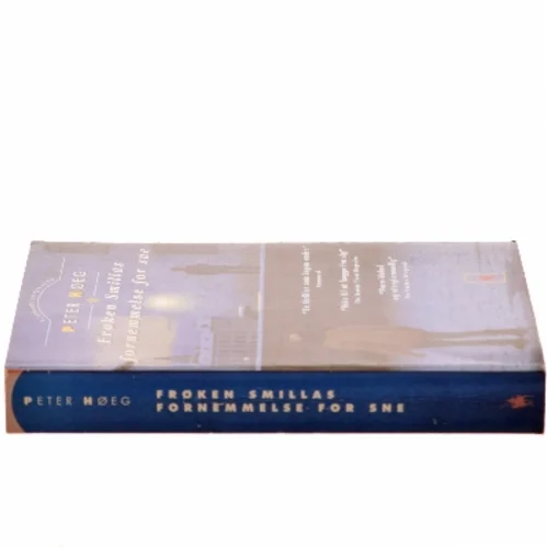 Frøken Smillas fornemmelse for sne af Peter Høeg (Bog)