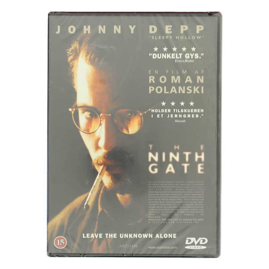 The Ninth Gate med Johnny Depp (DVD)
