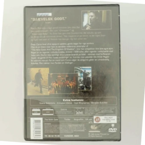 The Ninth Gate med Johnny Depp (DVD)