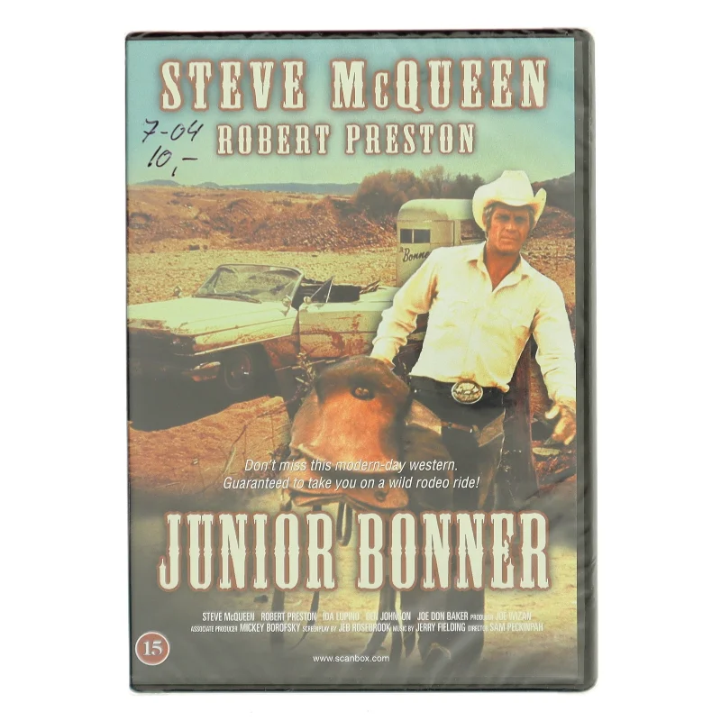 Junior Bonner med Steve McQueen (DVD)