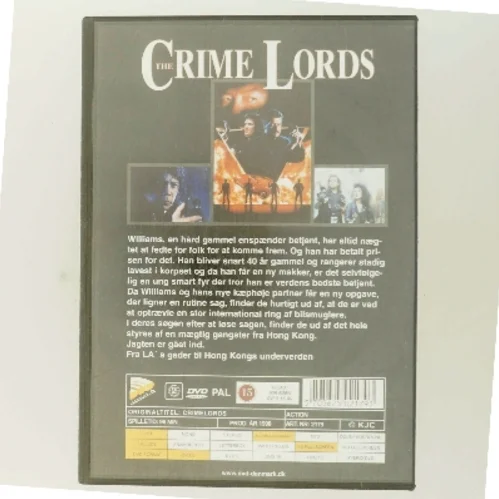 The Crime Lords med Wayne Crawford (DVD)