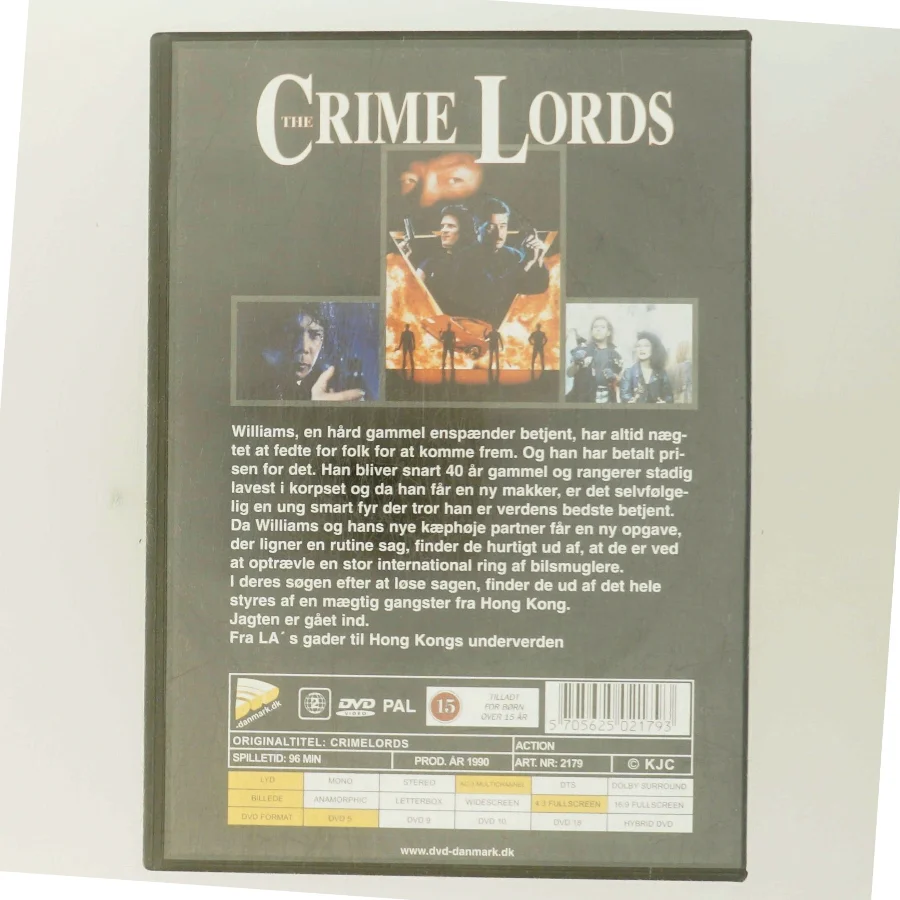 The Crime Lords med Wayne Crawford (DVD)