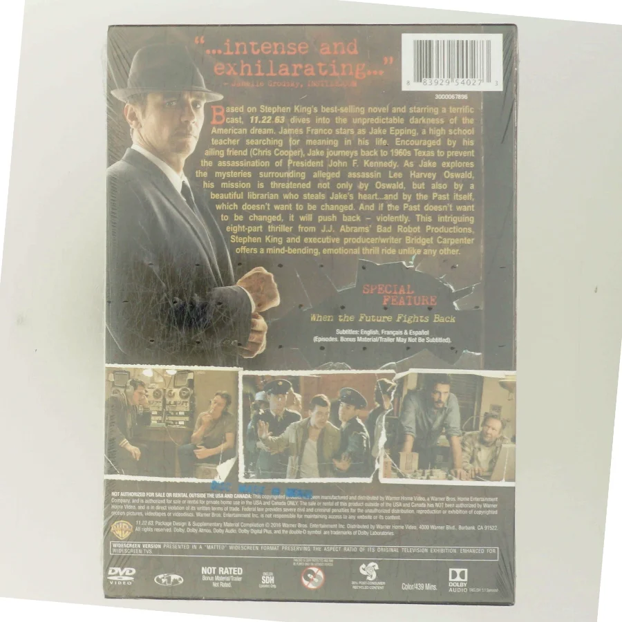 11.22.63 med James Franco (DVD)