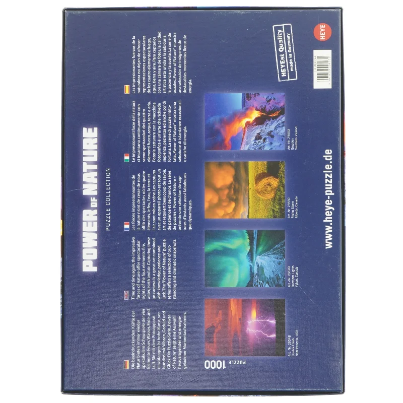 HEYE 1000-stykkers puslespil fra HEYE (str. 50 x 70 cm)