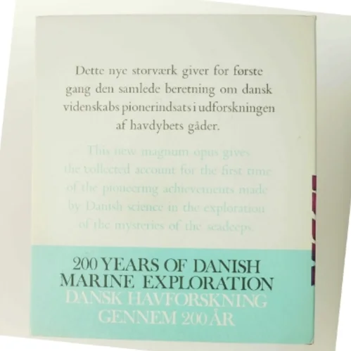 Bog om dansk havforskning