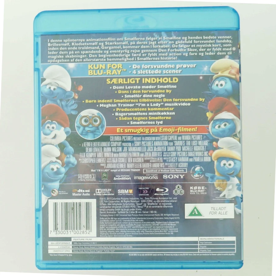 Smølferne: Den Hemmelige Landsby med Demi Lovato (DVD)