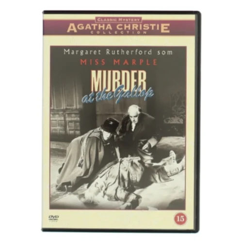Murder at the Gallop med Margaret Rutherford (DVD)