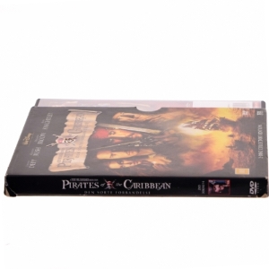 Pirates of Carribean (2disc): Sorte for med Johnny Depp (DVD)