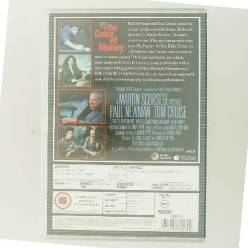 Color Of Money med Paul Newman (DVD)