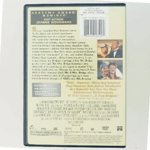 Mr. & Mrs. Bridge med Paul Newman (DVD)