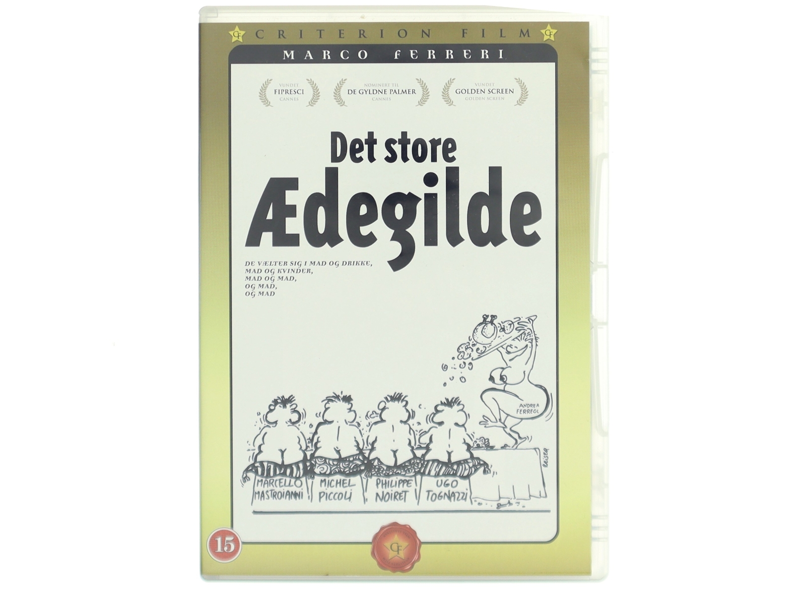 Det Store Ædegilde med Marcello Mastroianni (DVD)