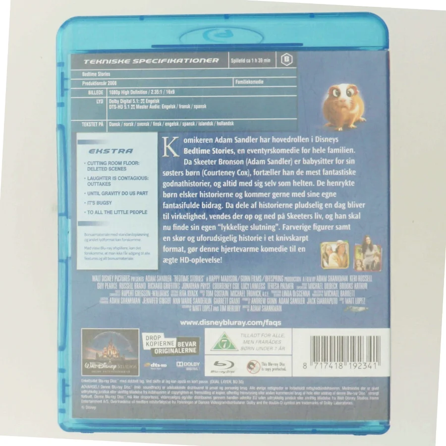 Bedtime Stories med Adam Sandler (DVD)