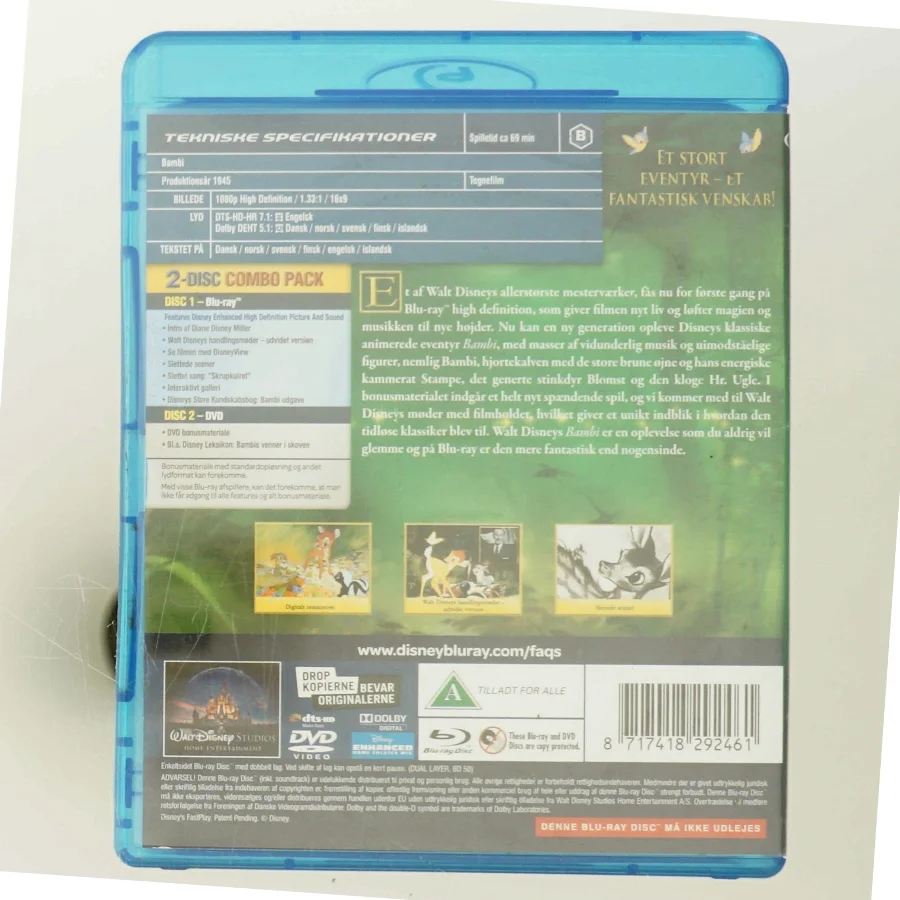 Diamond Edition - "Disney" Combopack (Blu-ray+dvd) (DVD)