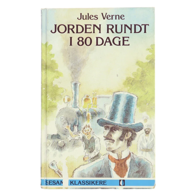 Jorden rundt i 80 dage af Jules Verne (Bog)