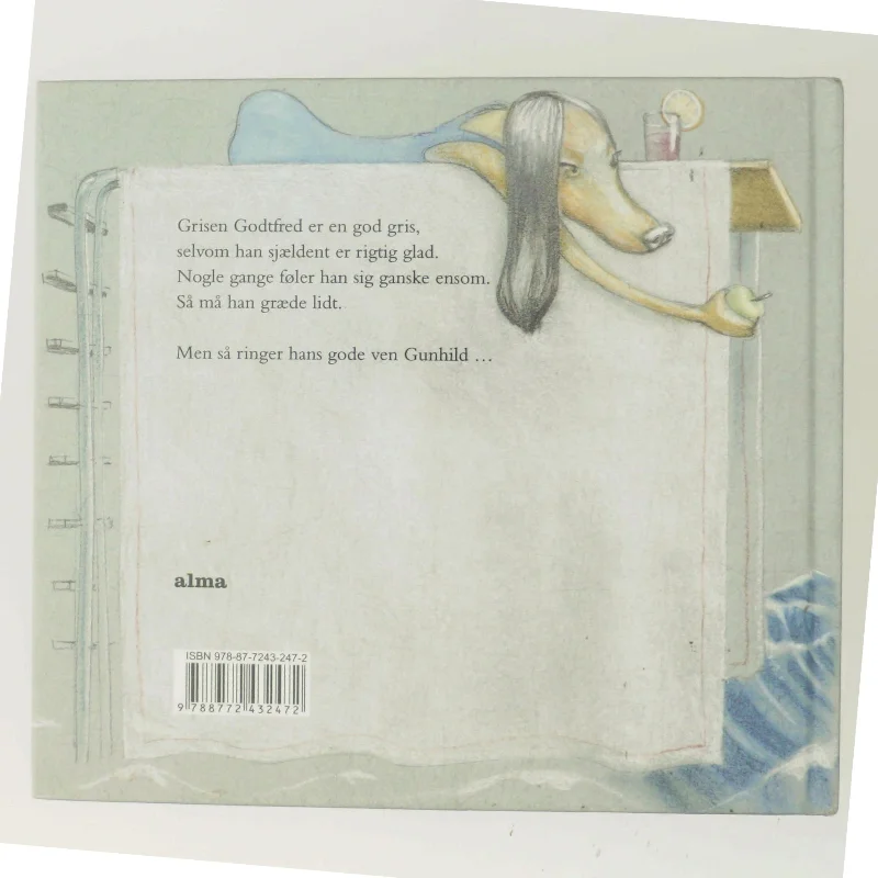 Grisen Godtfreds Lille Grædebog af Merete Morken Andersen (Bog)