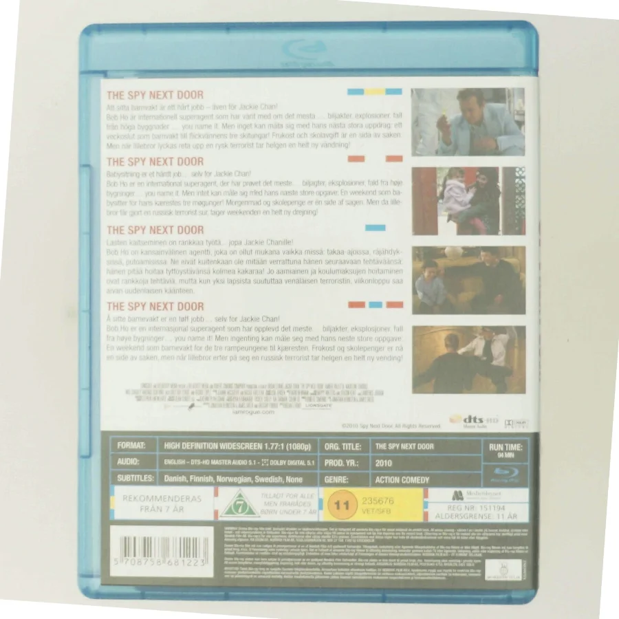 The Spy Next Door med Jackie Chan (DVD)