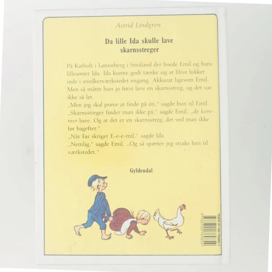 Da lille Ida skulle lave skarnsstreger af Astrid Lindgren (Bog)