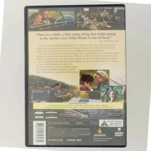 Æblemostreglementet med Tobey Maguire (DVD)