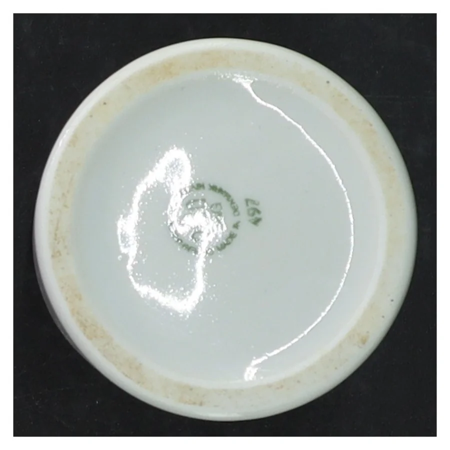 Krydderikrukke med låg fra B&G (str. Ø 6,5x11,5 cm)