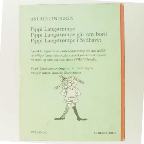 Pippi Langstrømpe i Sydhavet af Astrid Lindgren (Bog)