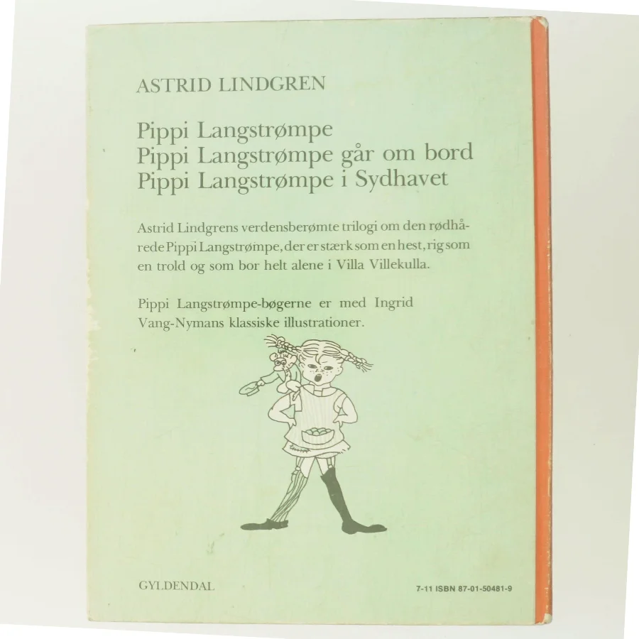 Pippi Langstrømpe i Sydhavet af Astrid Lindgren (Bog)