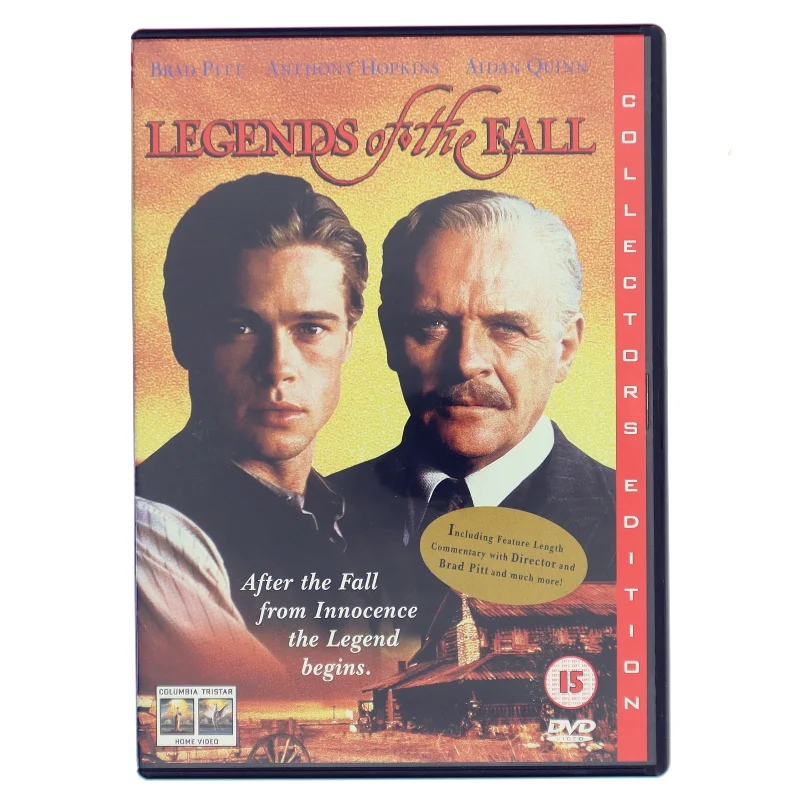 Legends of the Fall - Collecto                                        <span class="label label-blank pull-right" style="margin-right: 3px;">Collectors edition</span> med Brad Pitt (DVD)