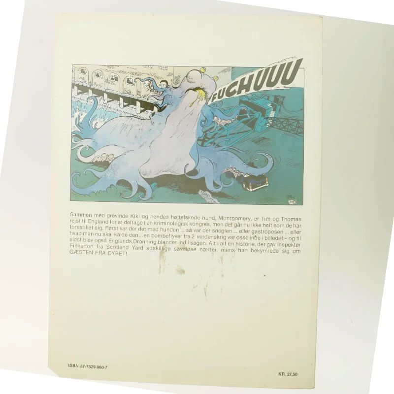 Gæsten fra Dybet af Willy Vandersteen (Bog)