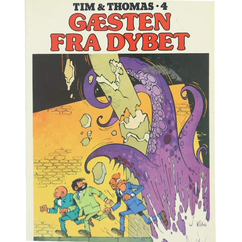 Gæsten fra Dybet af Willy Vandersteen (Bog)