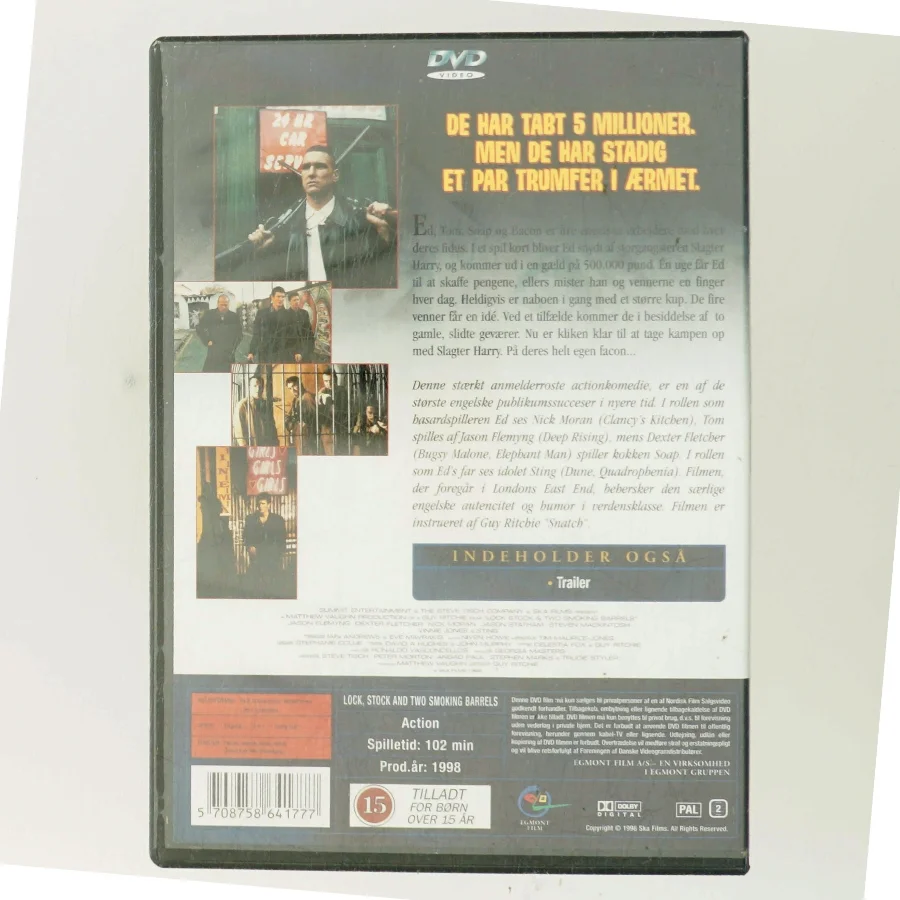 Lock, Stock & Two Smoking Barrels med Jason Flemyng (DVD)