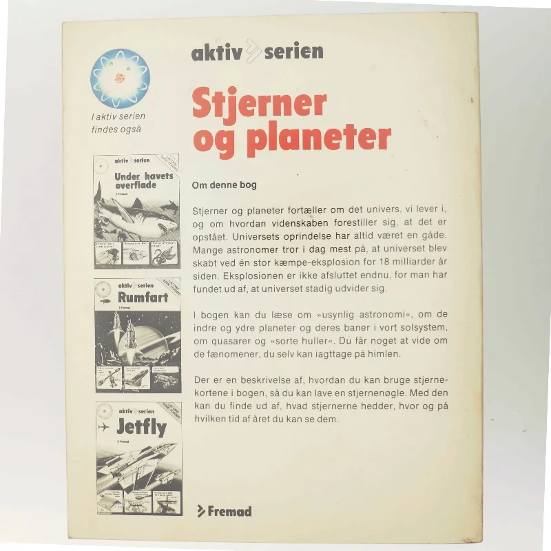 Bog om astronomi fra Fremad