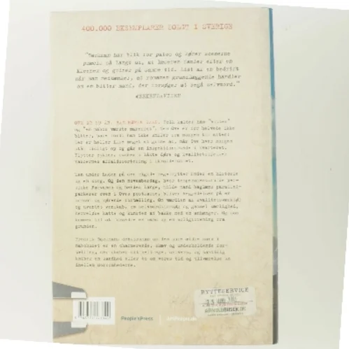 En mand der hedder Ove : roman (Klassesæt) af Fredrik Backman (Bog)