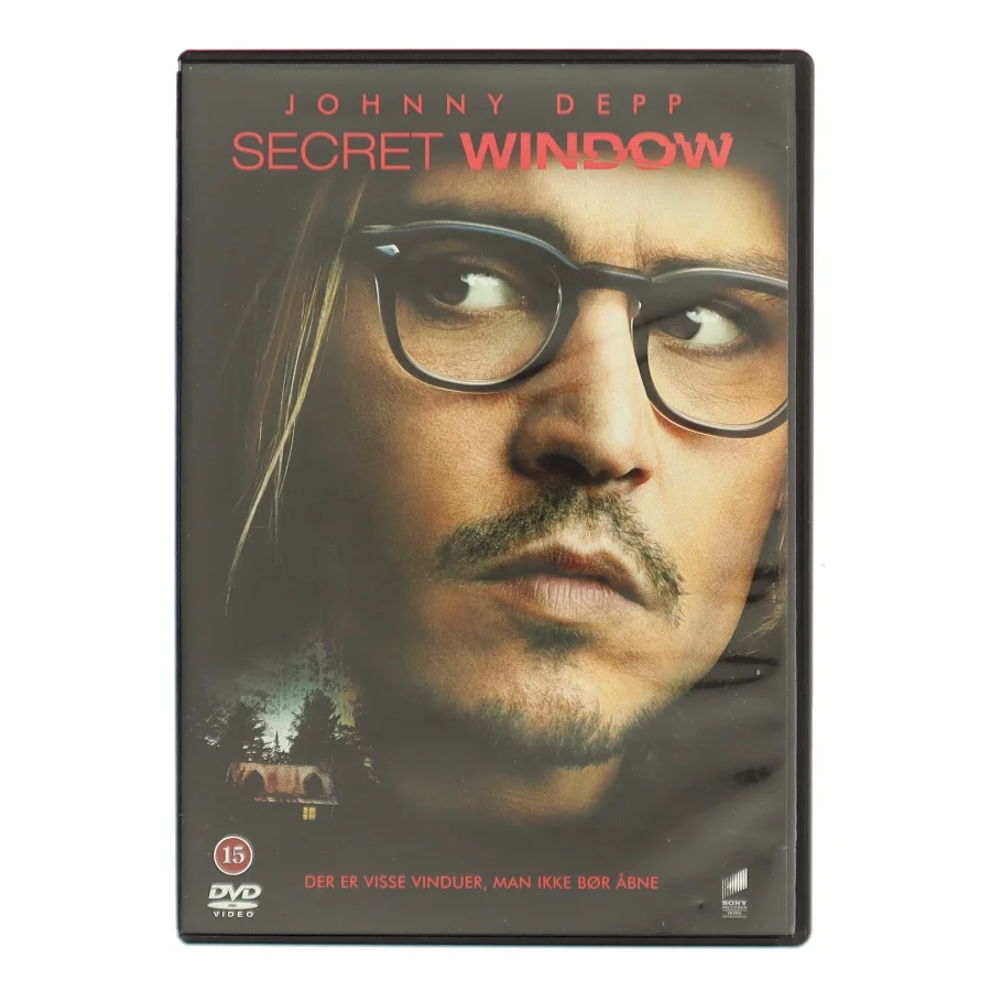 DVD-film 'Secret Window' med Johnny Depp (DVD)
