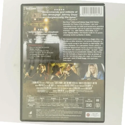 DVD-film 'Secret Window' med Johnny Depp (DVD)