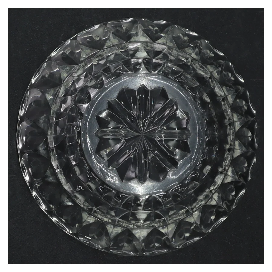 Krystalskål (str. Ø. 13 cm. h. 5,5 cm)
