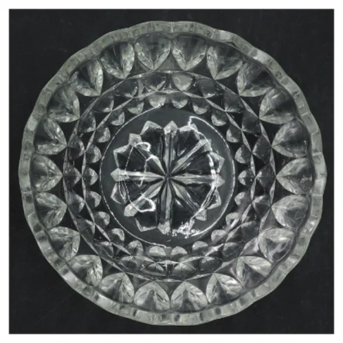 Krystalskål (str. Ø. 13 cm. h. 5,5 cm)