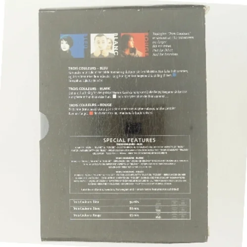 Trois Couleurs: Bleu, Blanc, Rouge med Juliette Binoche (DVD)