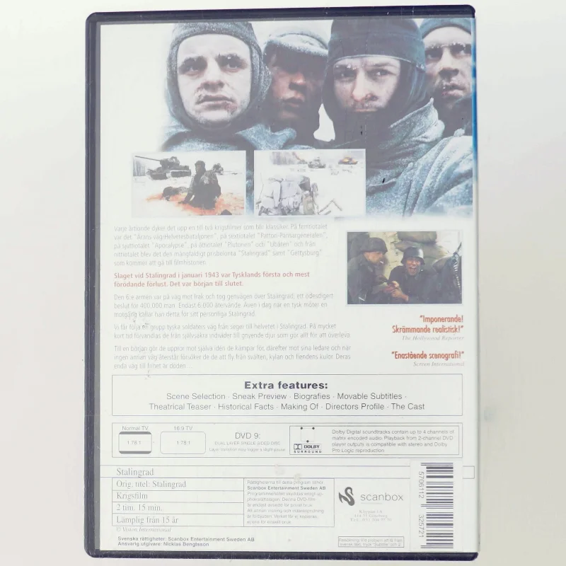 Stalingrad med Dominique Horwitz (DVD)