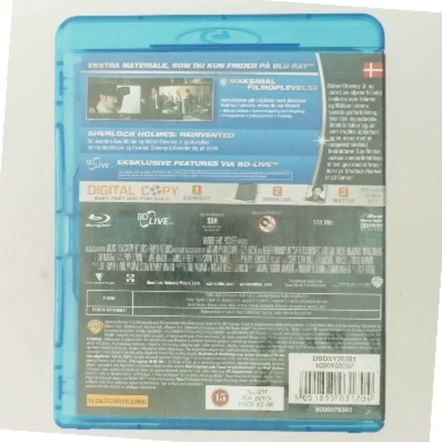 Sherlock Holmes med Robert Downey Jr. (DVD)