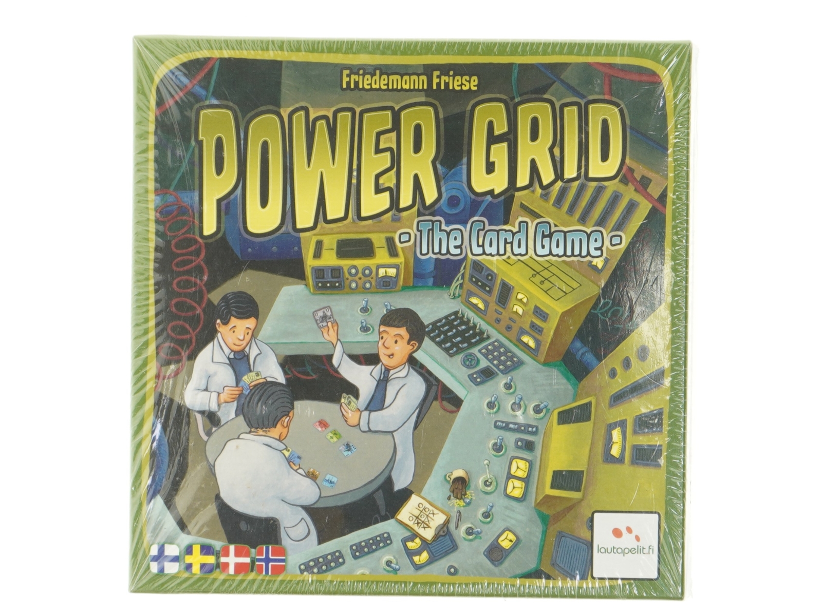 Power Grid: Kortspillet fra Lautapelit (str. 21x21 cm)