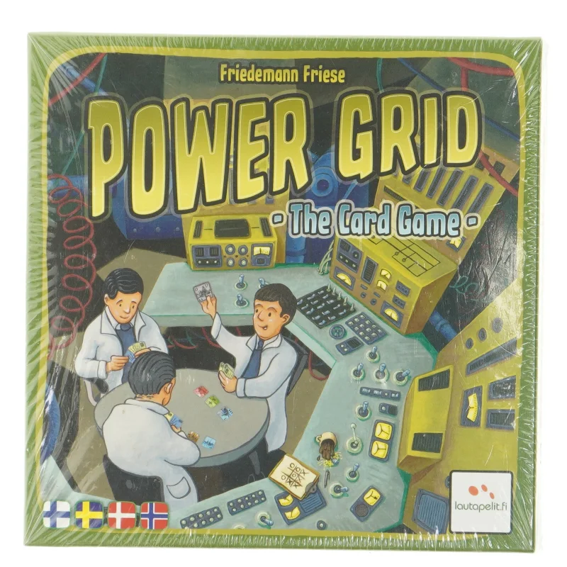 Power Grid: Kortspillet fra Lautapelit (str. 21x21 cm)