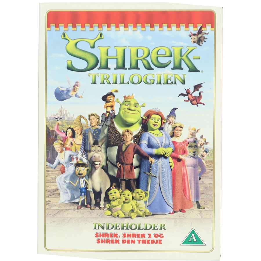 Shrek - Trilogy med Mike Myers (DVD)