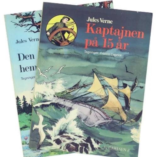 Kaptajnen på 15 år af Jules Verne (Bog) fra Carlsen