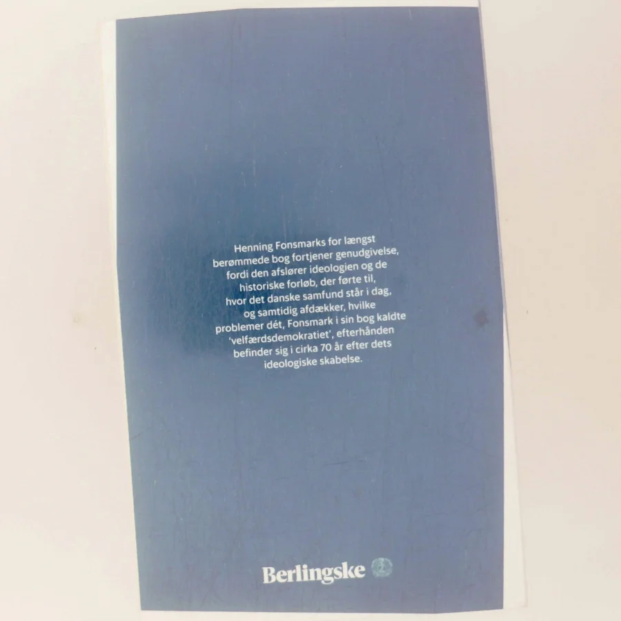 Historien om den danske utopi af Henning Fonsmark (Bog)