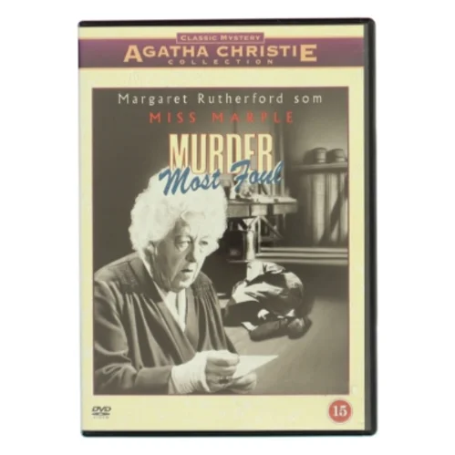 Murder Most Foul med Margaret Rutherford (DVD)