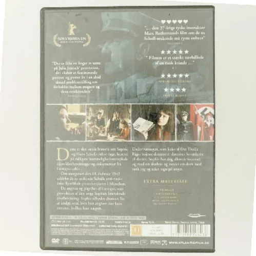 Sophie Scholl med Julia Jentsch (DVD)