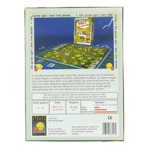 Hej Grævling! brætspil (str. 24 x 18 x 6 cm)
