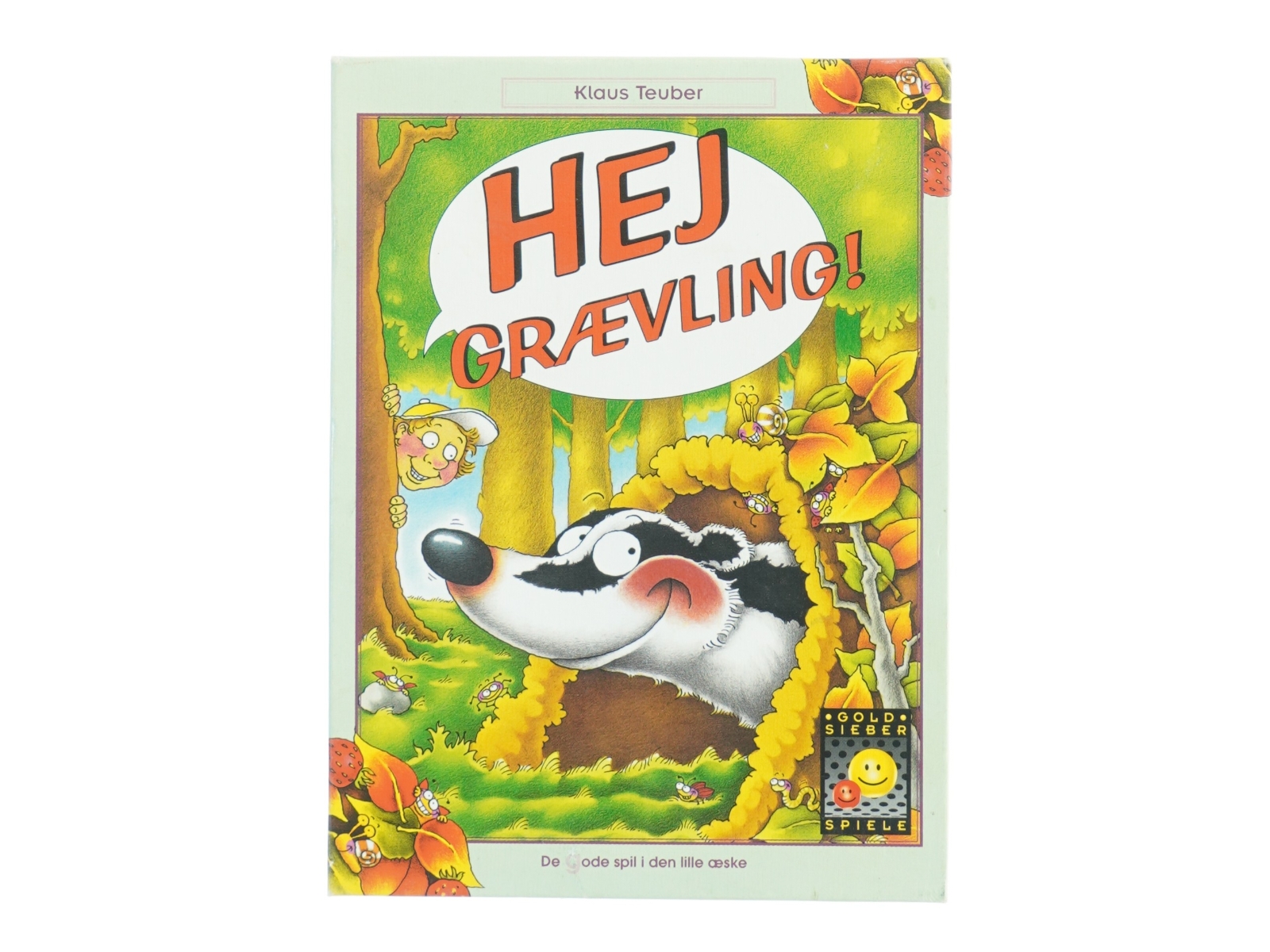 Hej Grævling! brætspil (str. 24 x 18 x 6 cm)