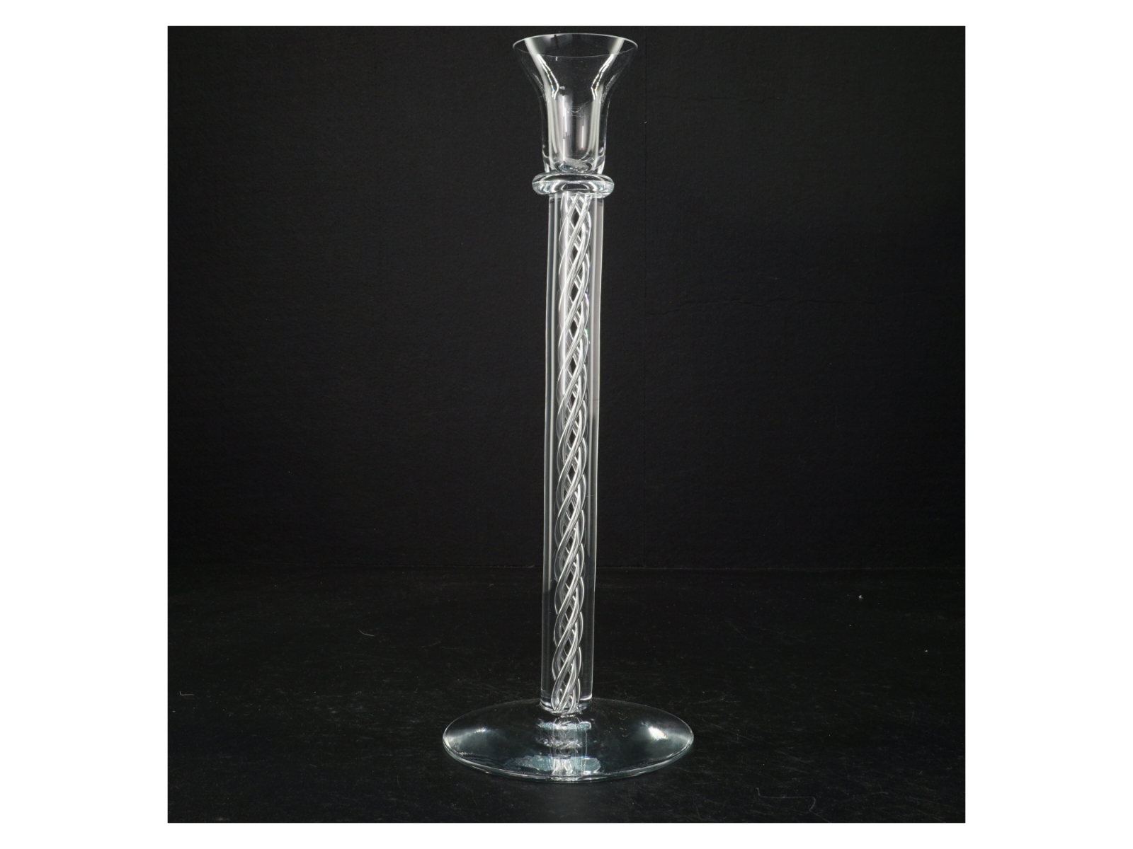 Glas lysestage (str. 31,5 cm)